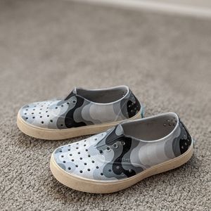 NATIVE Blue and Gray Design Slip On Summer Shoes